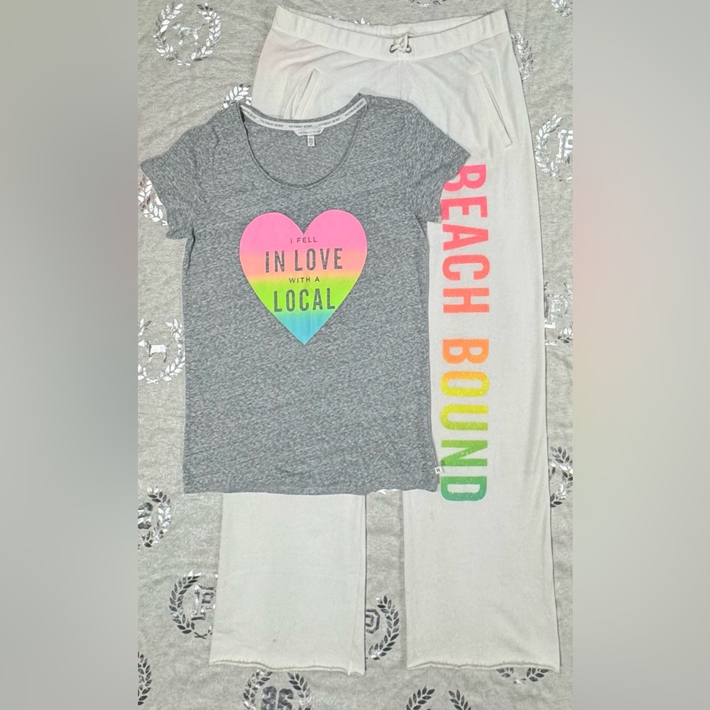 VS PINK RAINBOW GLITTER SET